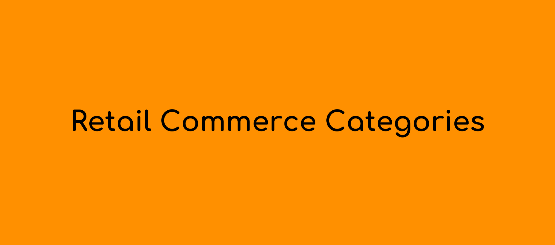 Category of Retail-Commerce